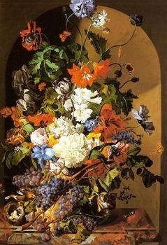 unknow artist Floral, beautiful classical still life of flowers.130